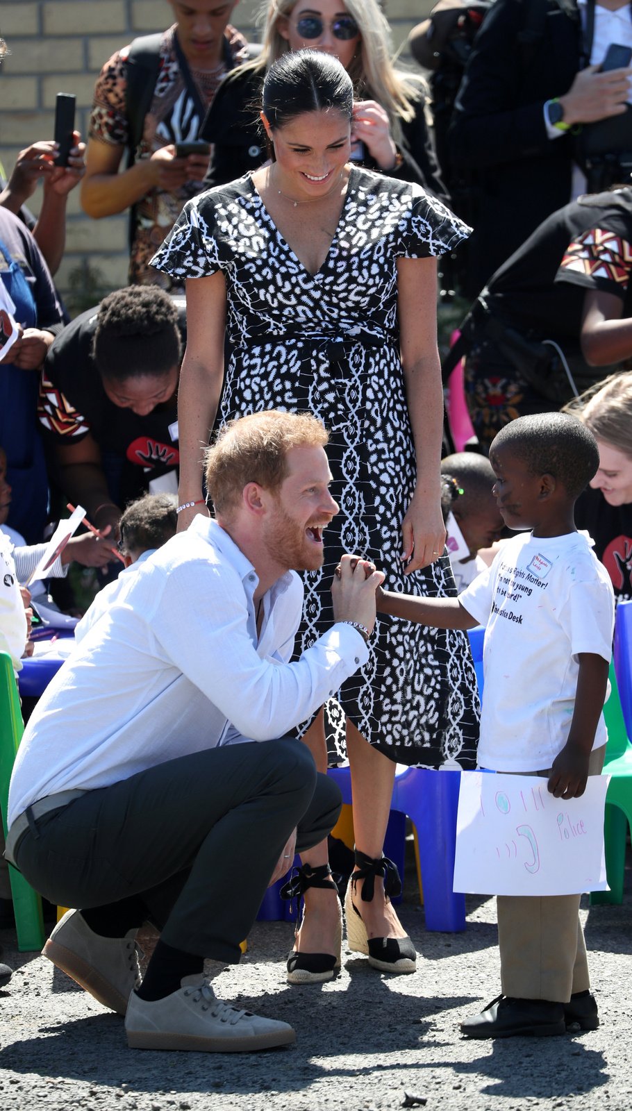 Princ Harry a vévodkyně Meghan na oficiální návštěvě Afriky