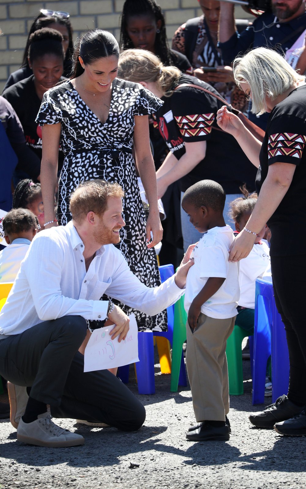 Princ Harry a vévodkyně Meghan na oficiální návštěvě Afriky