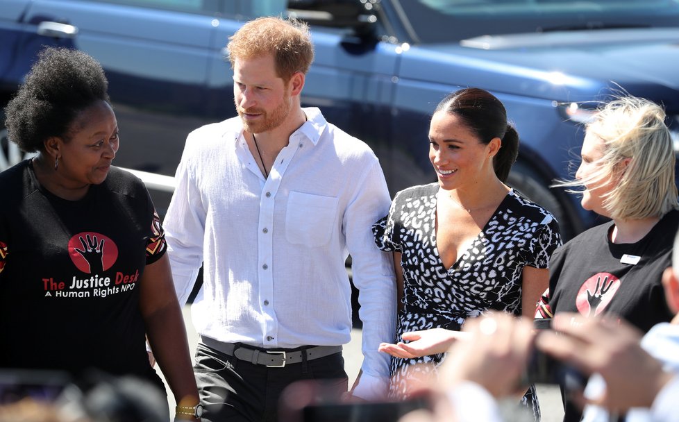 Princ Harry a vévodkyně Meghan na oficiální návštěvě Afriky