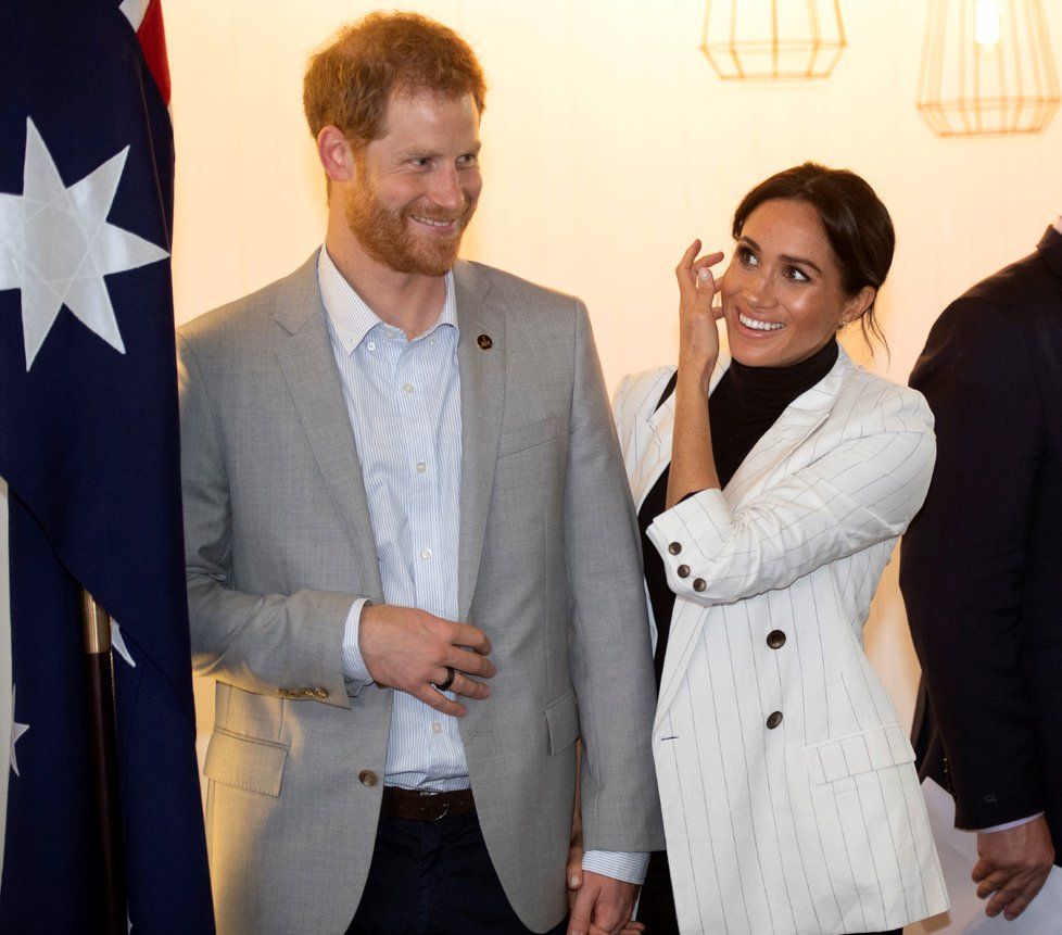 Princ Harry a Meghan Markle na oficiální návštěvě v Austrálii.