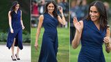 Těhotná vévodkyně Meghan: Poprvé pyšně vystavila rostoucí bříško