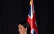 Těhotná Meghan na návštěvě na ostrově Fiji.