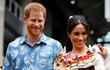 Princ Harry a Meghan Markle na oficiální návštěvě na ostrově Fiji.