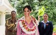 Princ Harry a Meghan Markle na oficiální návštěvě na ostrově Fiji.