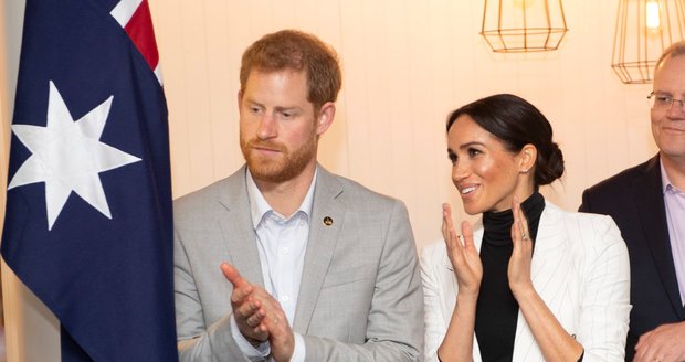 Princ Harry a Meghan Markle na oficiální návštěvě v Austrálii