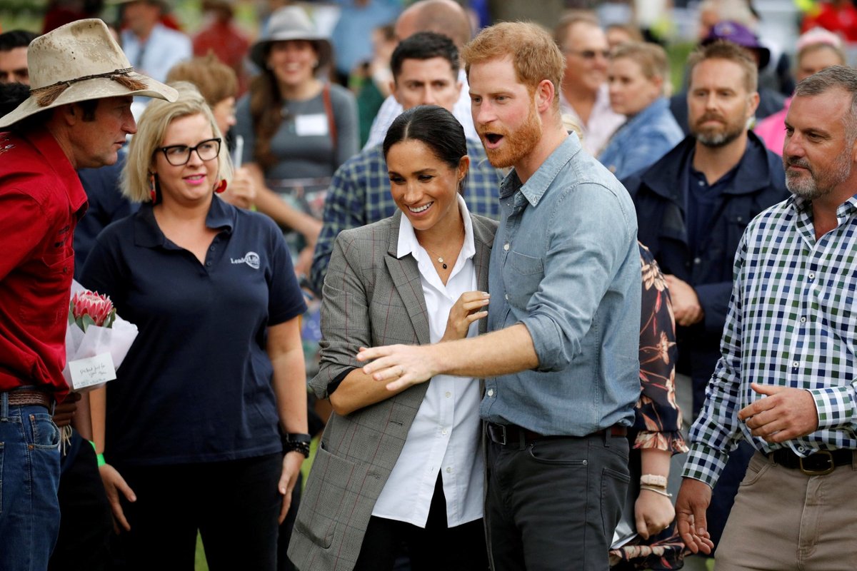 Princ Harry a Meghan Markle na oficiální návštěvě v Austrálii.