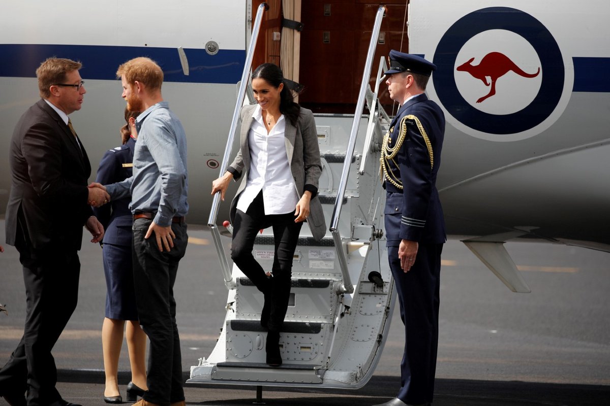Princ Harry a Meghan Markle na oficiální návštěvě v Austrálii.