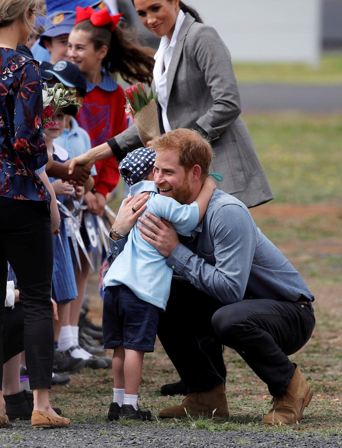 Princ Harry a Meghan Markle na oficiální návštěvě v Austrálii.