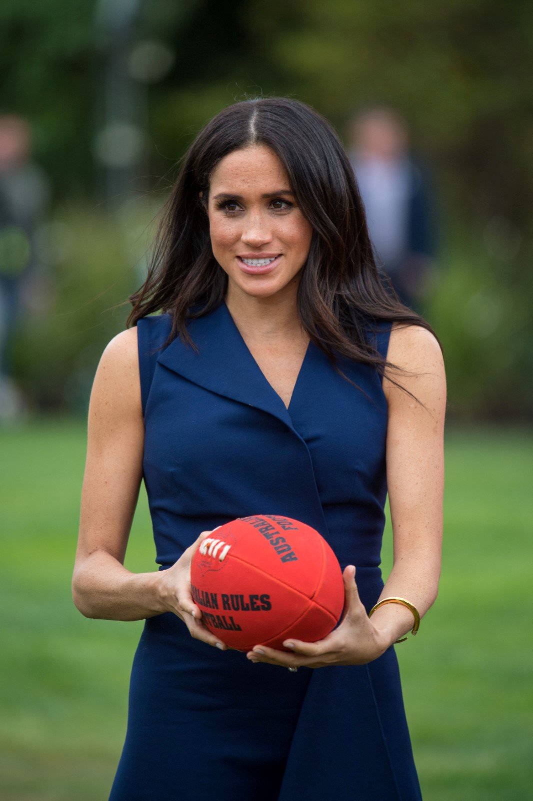 Princ Harry s těhotnou Meghan při návštěvě města Merlbourne v Austrálii.