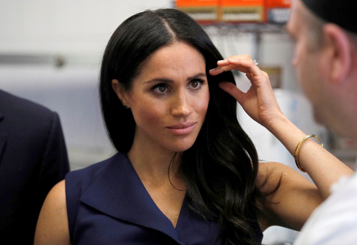 Princ Harry s těhotnou Meghan při návštěvě města Merlbourne v Austrálii. 