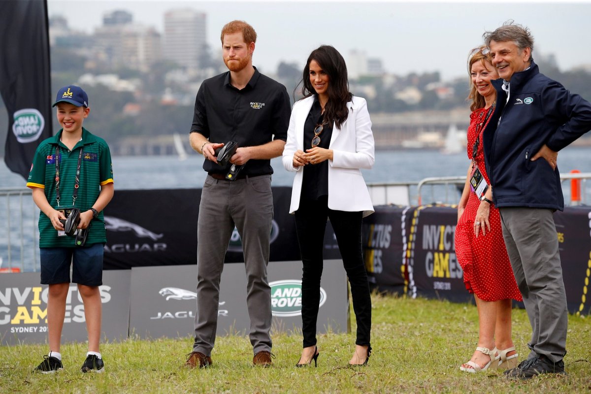 Princ Harry a Meghan Markle na oficiální návštěvě v Austrálii.