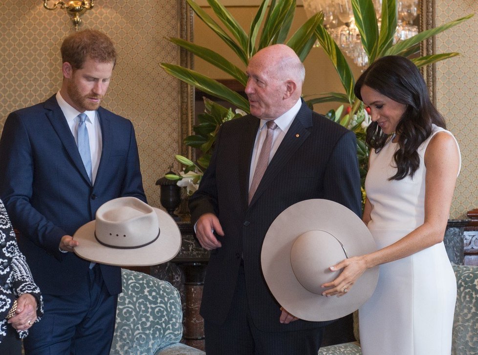 Princ Harry s těhotnou Meghan na návštěvě v Austrálii.