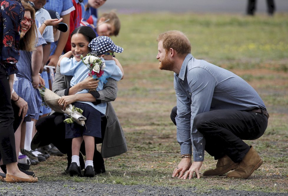 Princ Harry a Meghan Markle na oficiální návštěvě v Austrálii