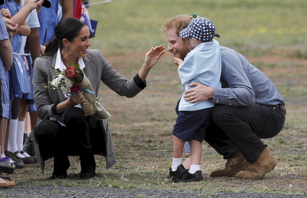 Princ Harry a Meghan Markle na oficiální návštěvě v Austrálii.