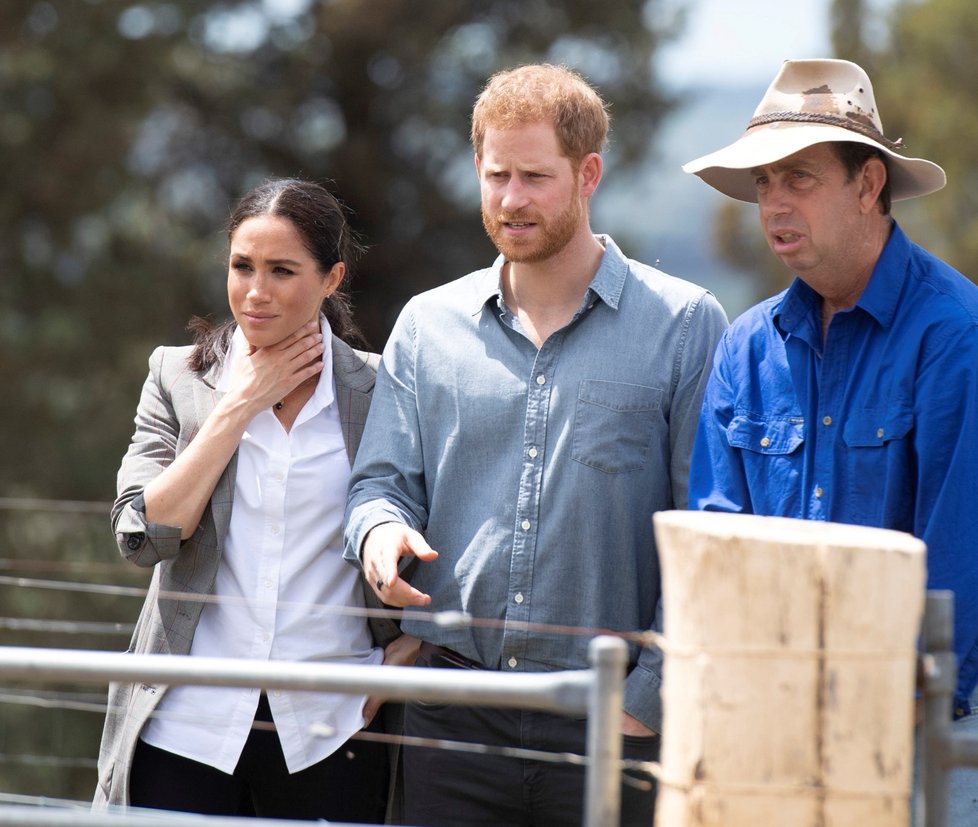 Princ Harry a Meghan Markle na oficiální návštěvě v Austrálii.