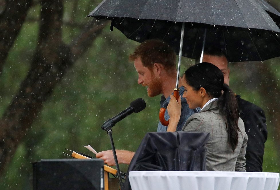 Princ Harry a Meghan Markle na oficiální návštěvě v Austrálii.