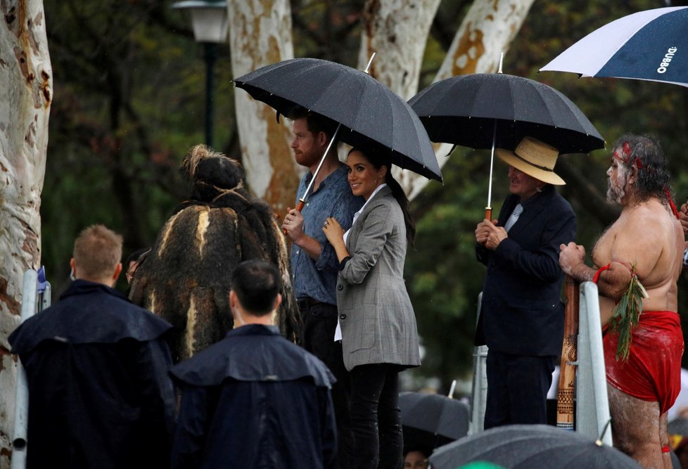 Princ Harry a Meghan Markle na oficiální návštěvě v Austrálii.