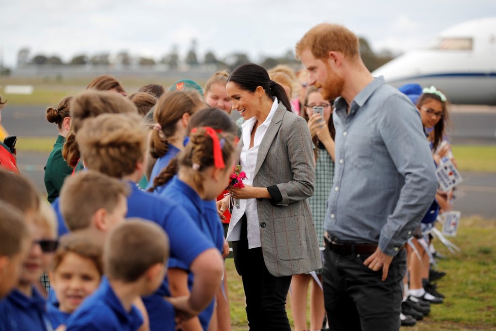 Princ Harry a Meghan Markle na oficiální návštěvě v Austrálii.