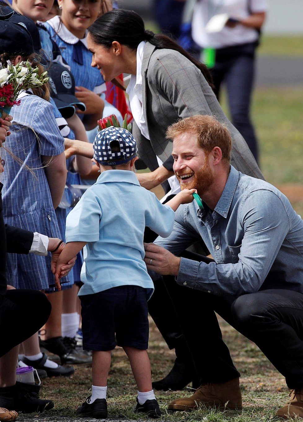 Princ Harry a Meghan Markle na oficiální návštěvě v Austrálii.