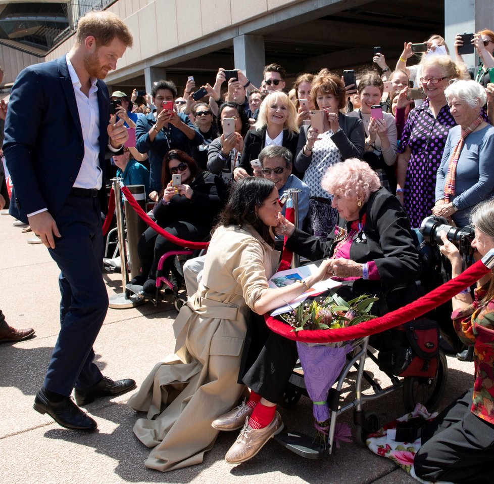 Princ Harry a Meghan Markle na oficiální návštěvě v Austrálii.