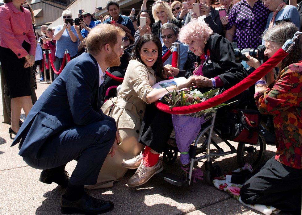 Princ Harry a Meghan Markle na oficiální návštěvě v Austrálii.