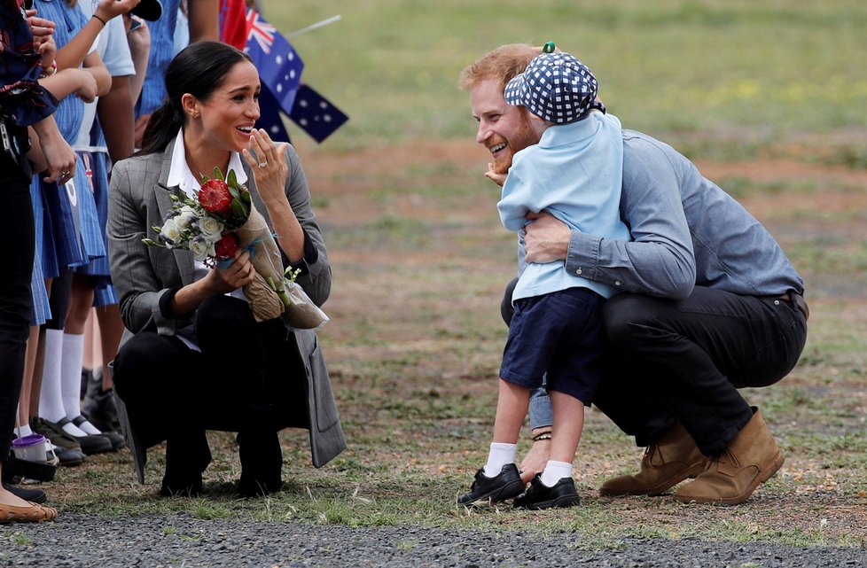 Princ Harry a Meghan Markle na oficiální návštěvě v Austrálii.