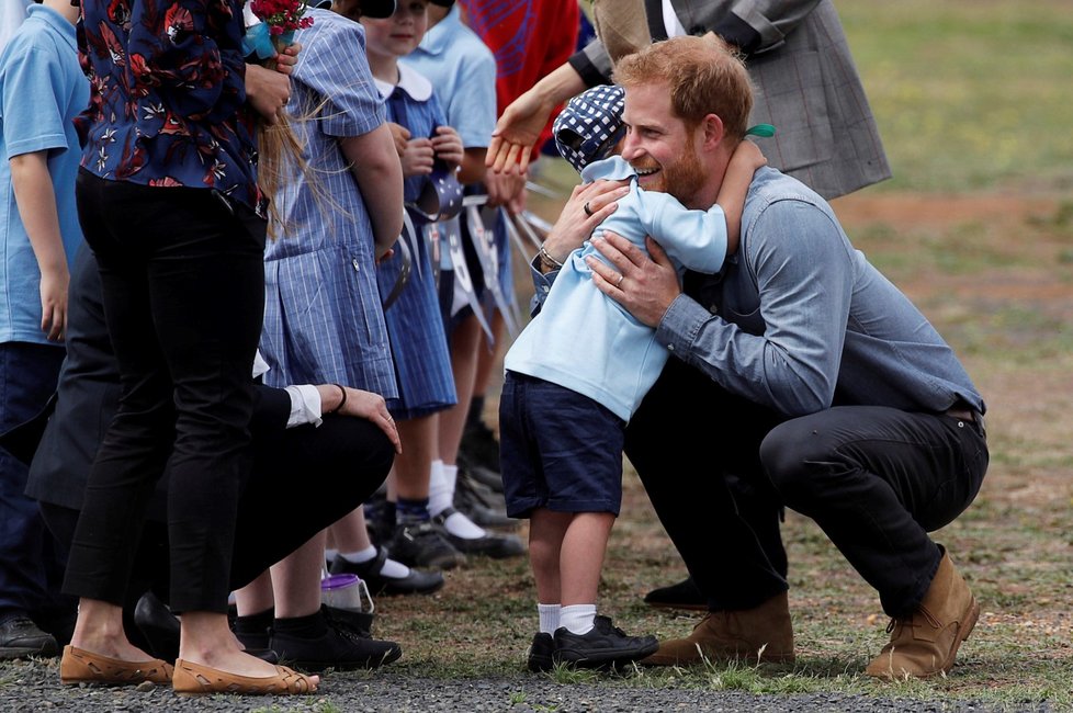 Princ Harry a Meghan Markle na oficiální návštěvě v Austrálii.