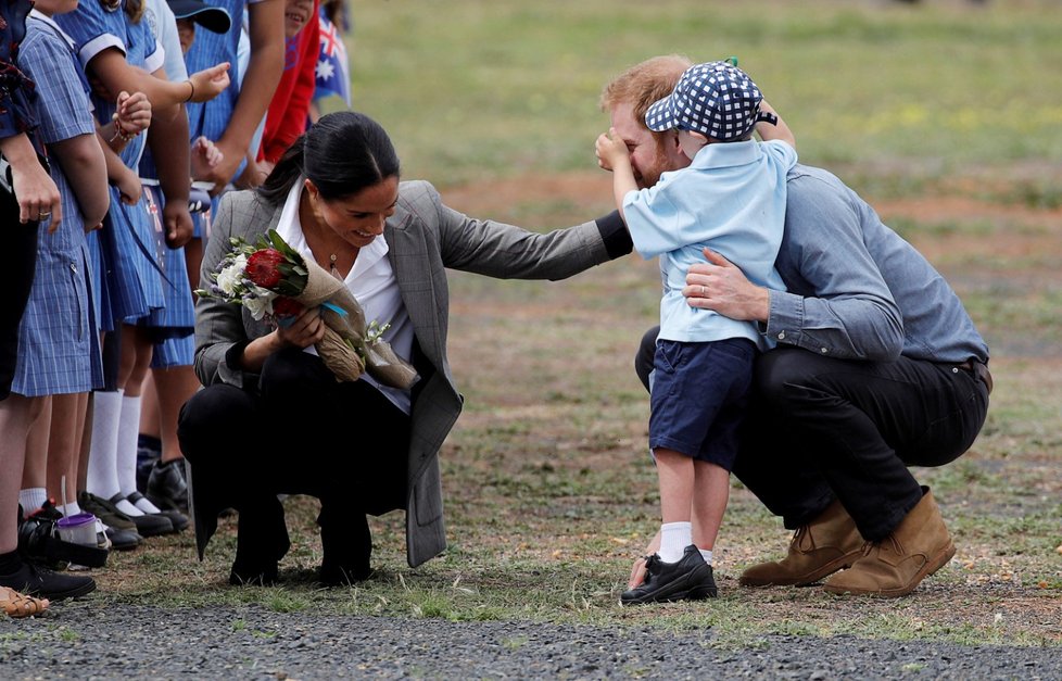 Princ Harry a Meghan Markle na oficiální návštěvě v Austrálii.