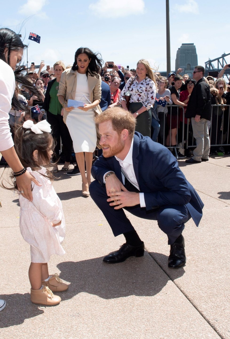 Princ Harry a Meghan Markle na oficiální návštěvě v Austrálii.