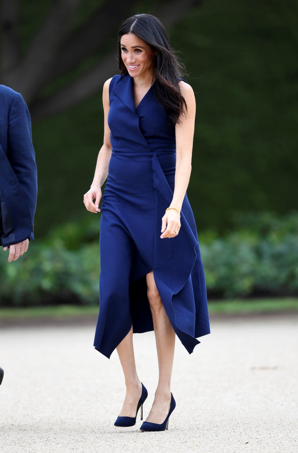 Princ Harry s těhotnou Meghan při návštěvě města Melbourne v Austrálii.