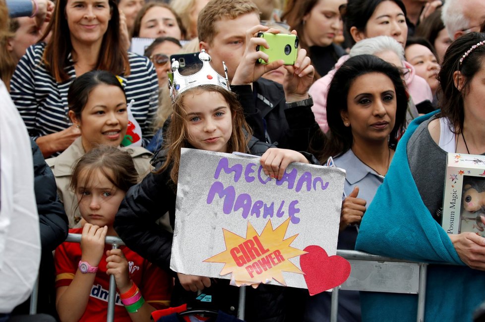 Princ Harry a Meghan Markle na oficiální návštěvě Melbourne v Austrálii.