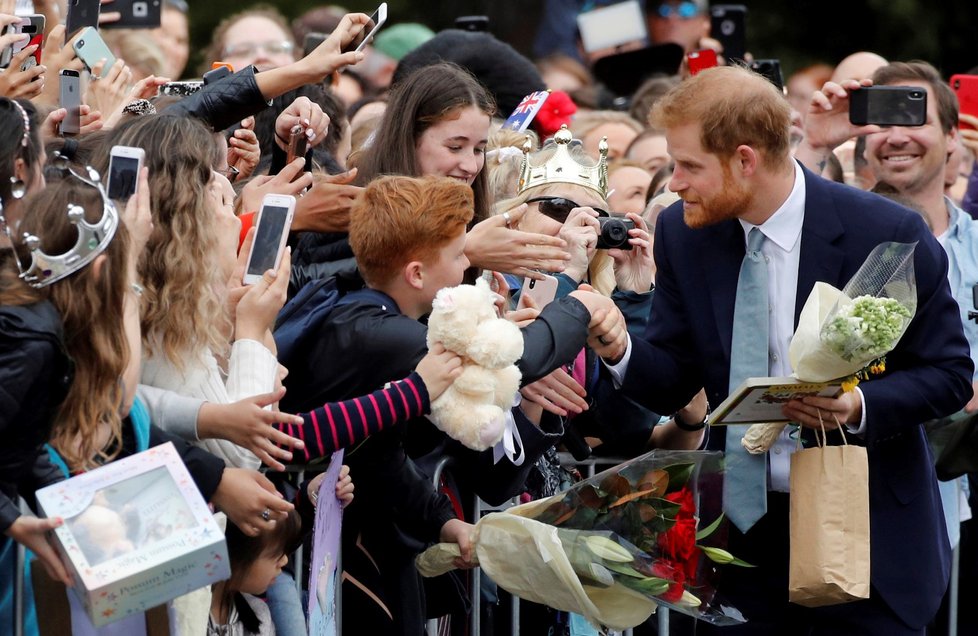 Princ Harry a Meghan Markle na oficiální návštěvě Melbourne v Austrálii