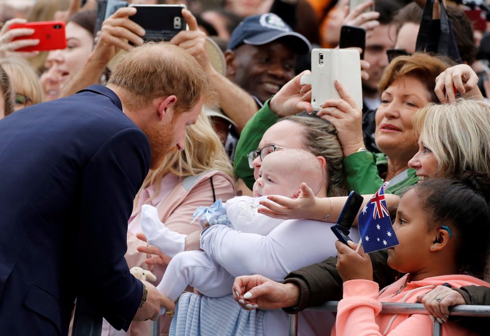 Princ Harry a Meghan Markle na oficiální návštěvě Melbourne v Austrálii