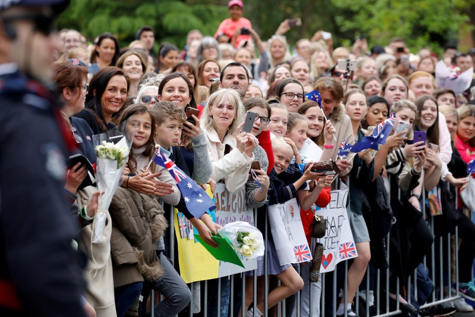 Princ Harry a Meghan Markle na oficiální návštěvě Melbourne v Austrálii