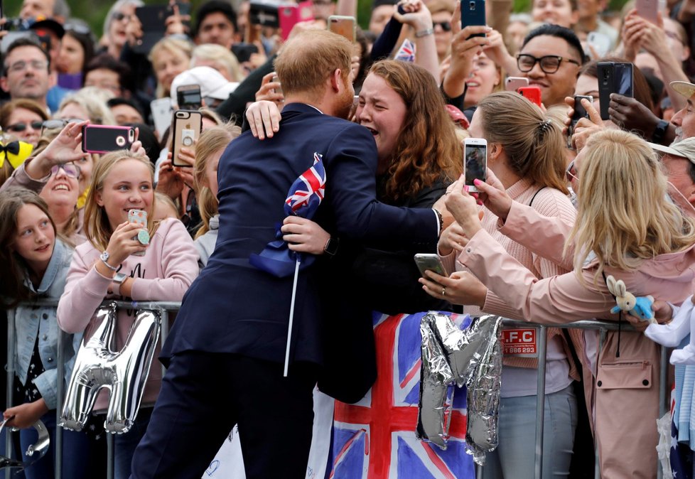 Princ Harry a Meghan Markle na oficiální návštěvě Melbourne v Austrálii.