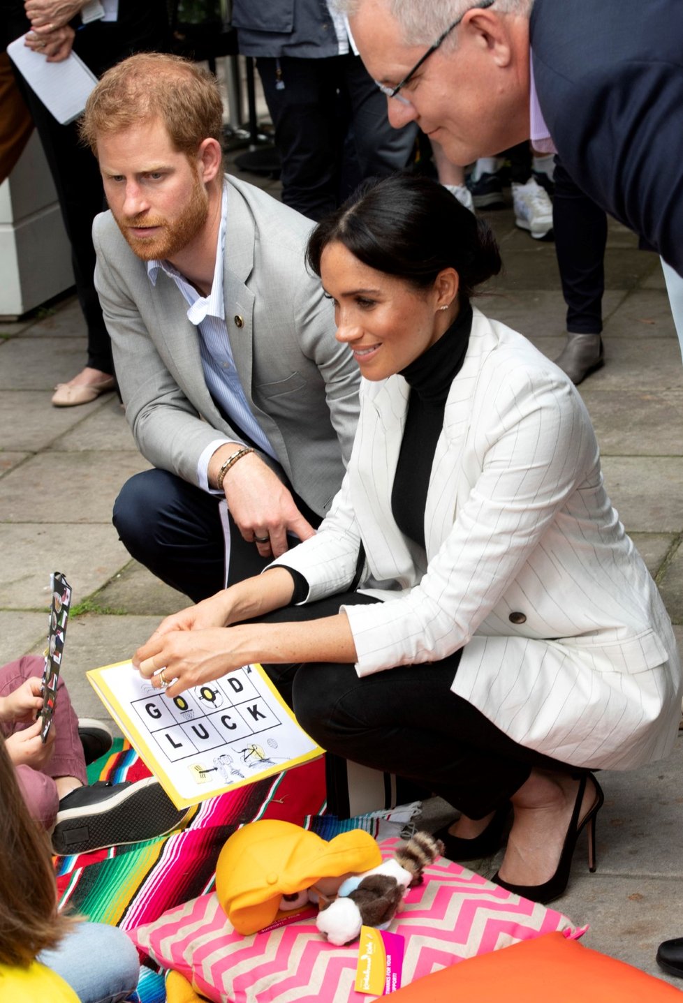 Princ Harry a Meghan Markle na oficiální návštěvě v Austrálii.