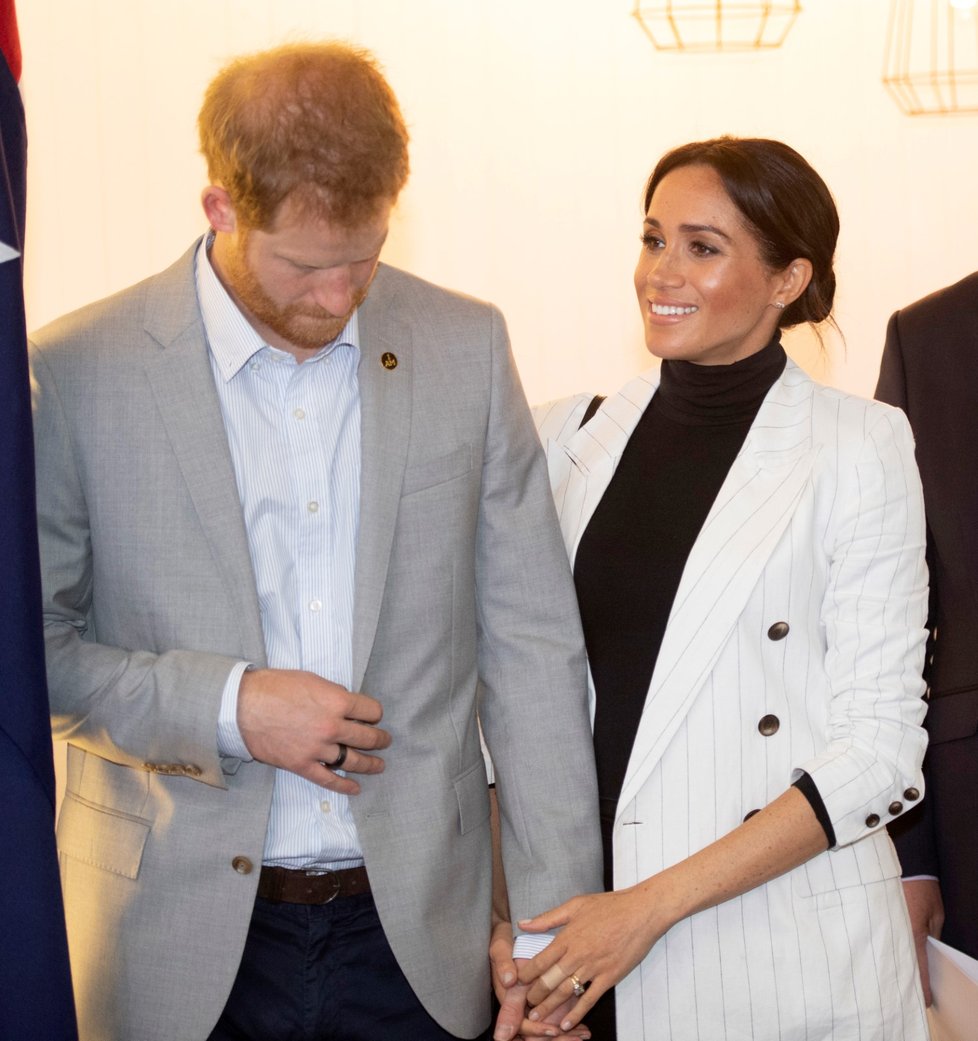 Princ Harry a Meghan Markleová na oficiální návštěvě v Austrálii.