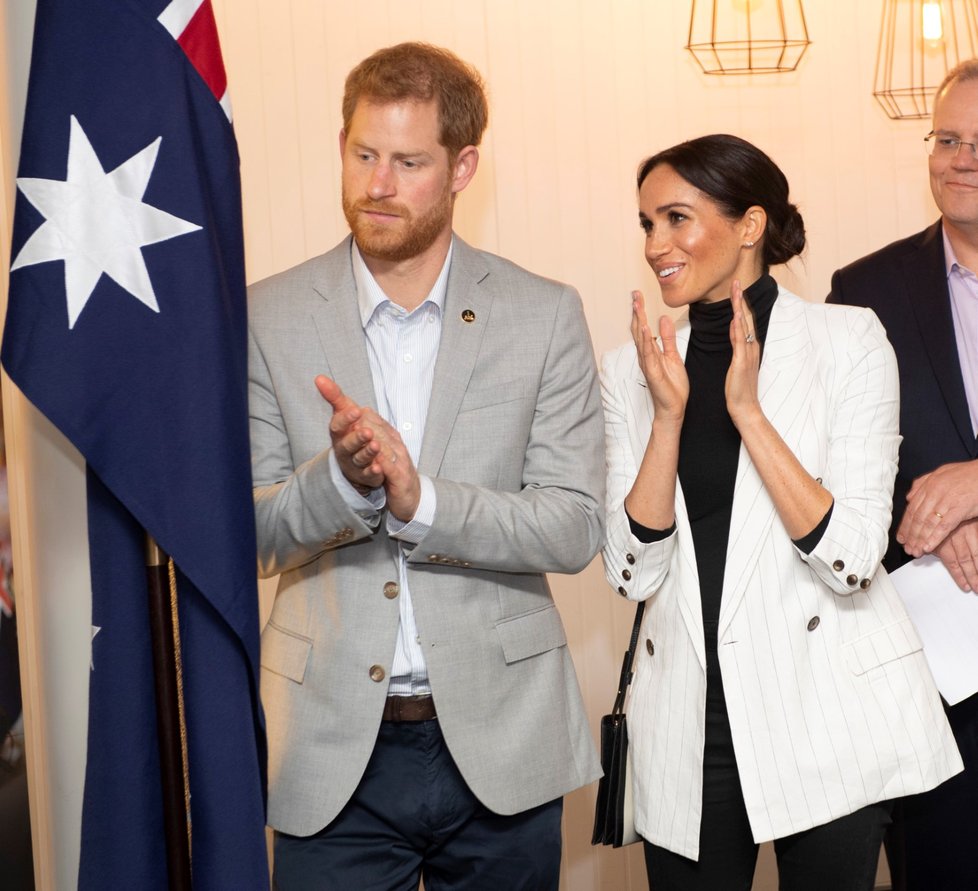 Princ Harry a Meghan Markle na oficiální návštěvě v Austrálii