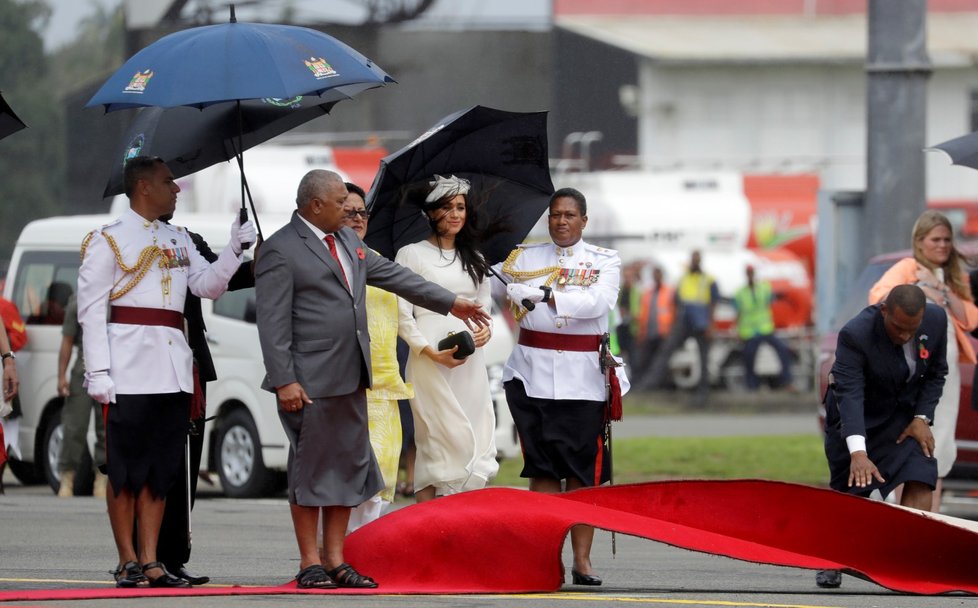 Princ Harry a Meghan Markle navštívili ostrov Fiji.