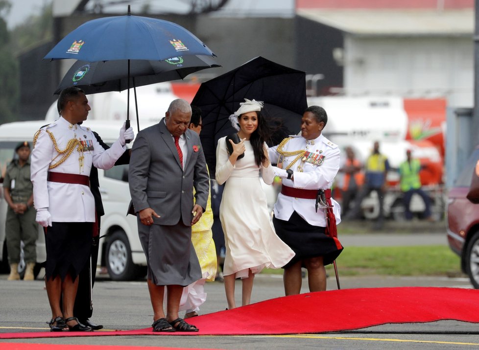Princ Harry a Meghan Markle navštívili ostrov Fiji.