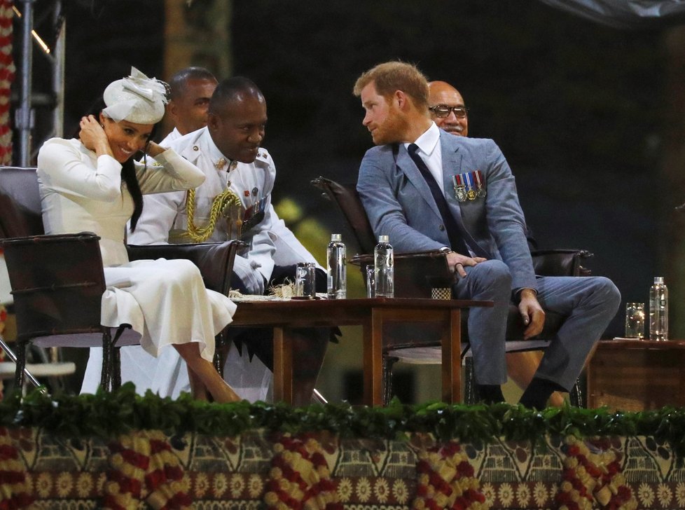 Princ Harry a Meghan Markle navštívili ostrov Fiji.