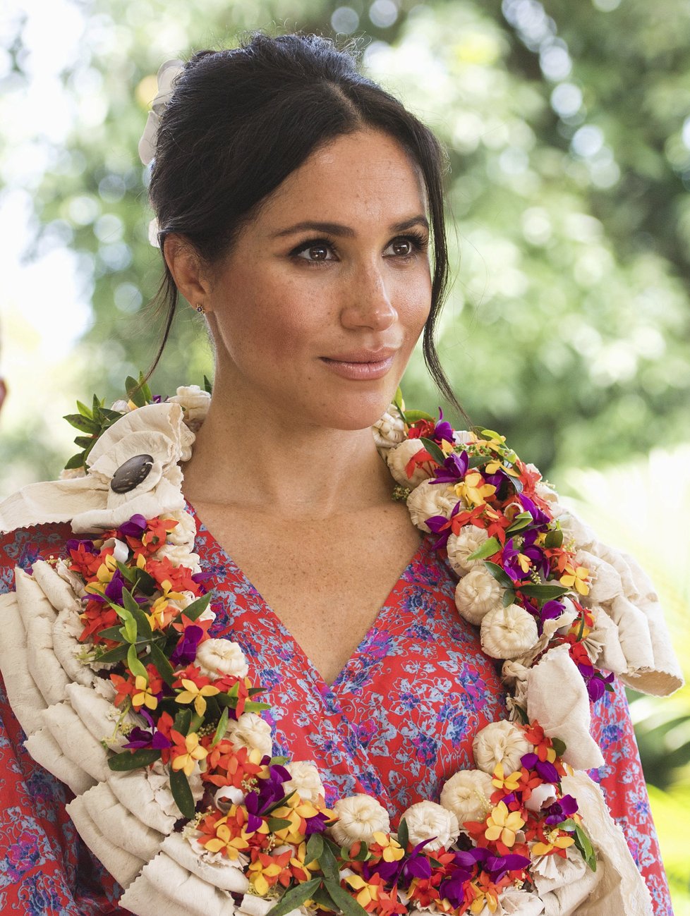 Těhotná vévodkyně Meghan na návštěvě  na ostrově Fiji.