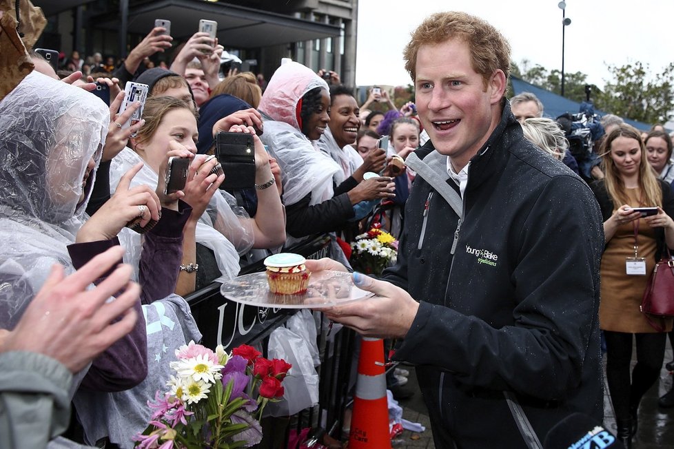 Návštěva prince Harryho na Novém Zélandu