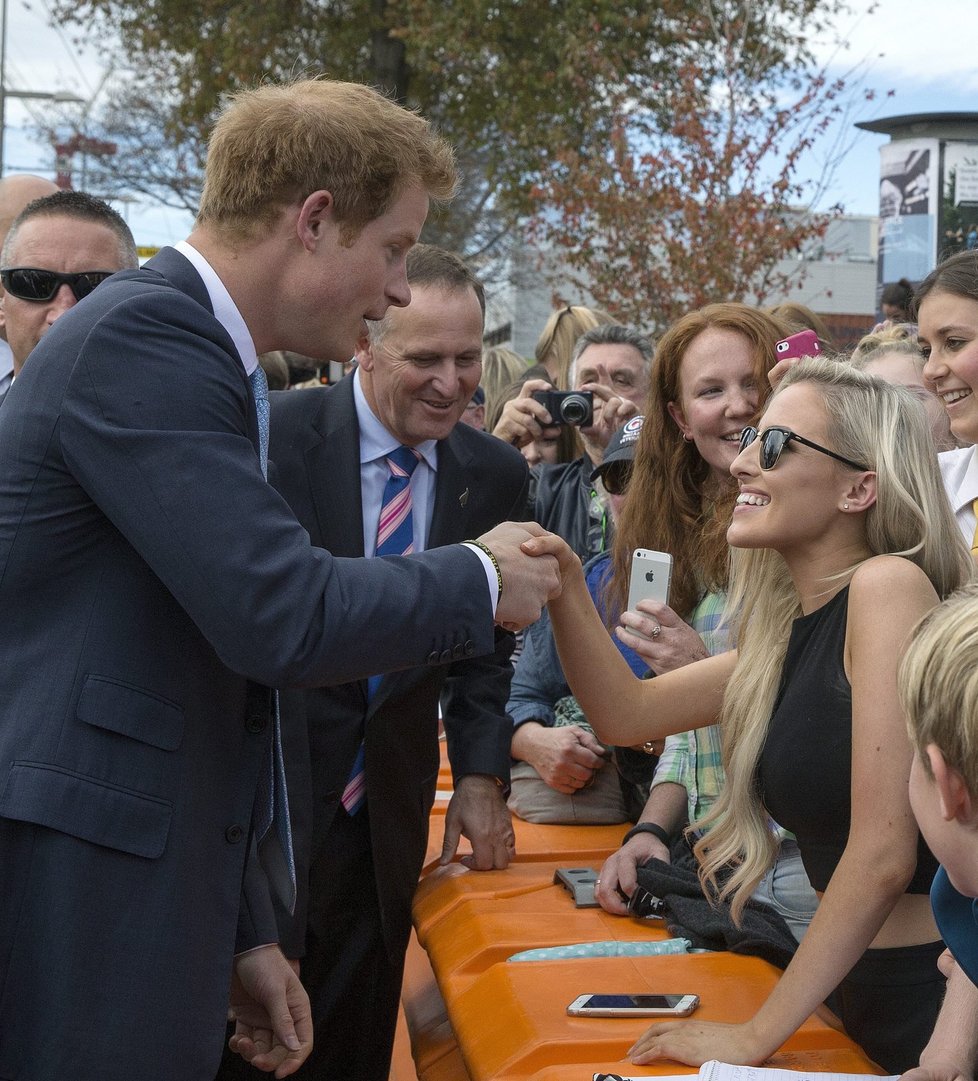 Návštěva prince Harryho na Novém Zélandu