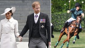 Smůla prince Harryho při pólu: Spadl z koně! Stalo se mu něco?