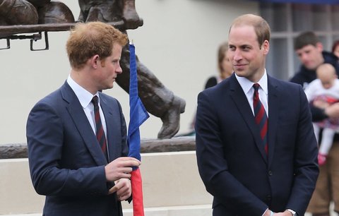 Plešatí královští bratři: Už i princ Harry ztrácí vlasy