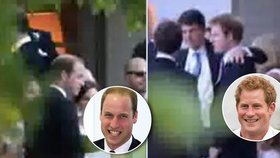 Harry se s Williamem na svatbě královsky bavili!