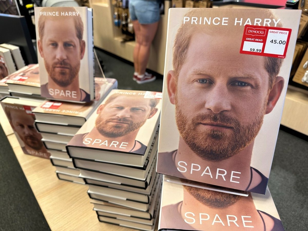 Kniha prince Harryho Spare