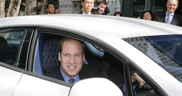 Princ William na státní návštěvě v Japonsku