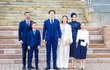 Dánský princ Joachim s rodinou